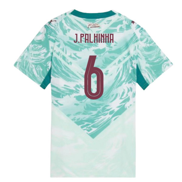 2026-2027 Portugal Away Shirt (Womens) (J.Palhinha 6)-SoccerKits Hub | Buy Soccer Jerseys Online
